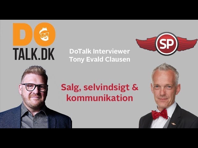 interview DO Talk & Tony Evald Clausen SalgsPiloterne