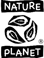 Nature Planet logo sort